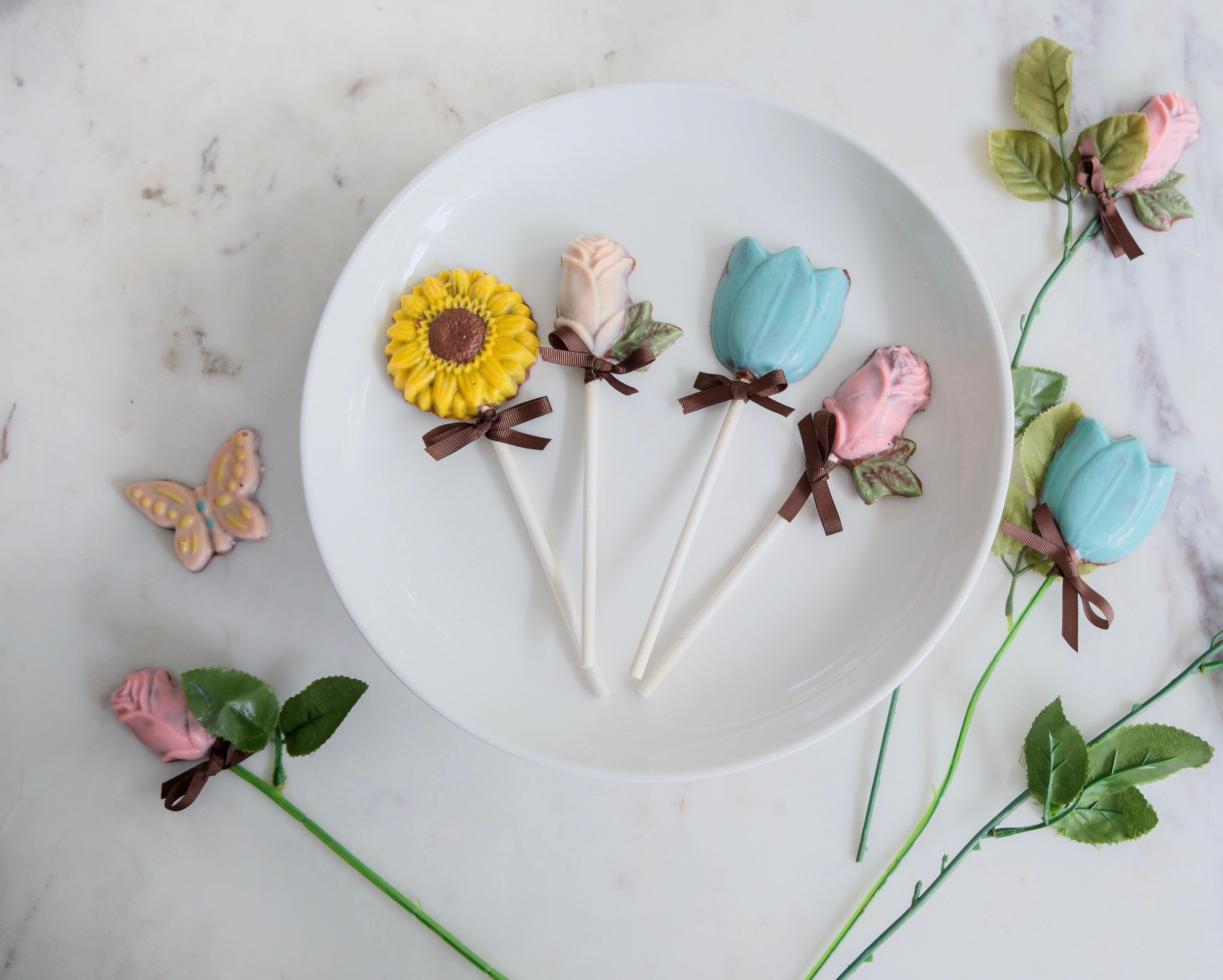 Paletas de flores
