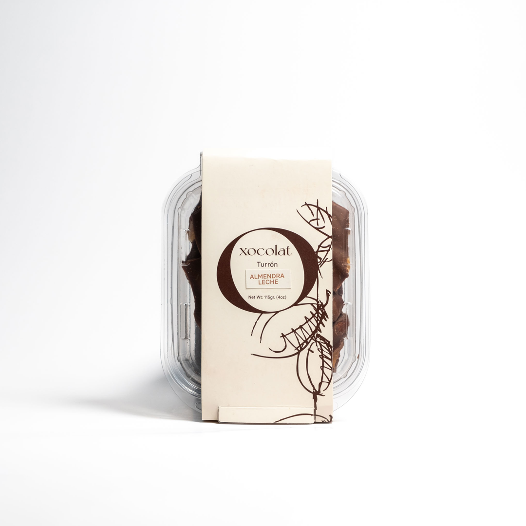 Turrón de Almendras y Chocolate de Leche 41.2%