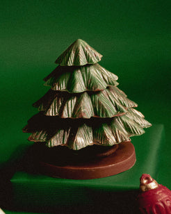 Arbolito verde de chocolate